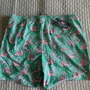 Vineyard vines XL  flamingo swim trunks